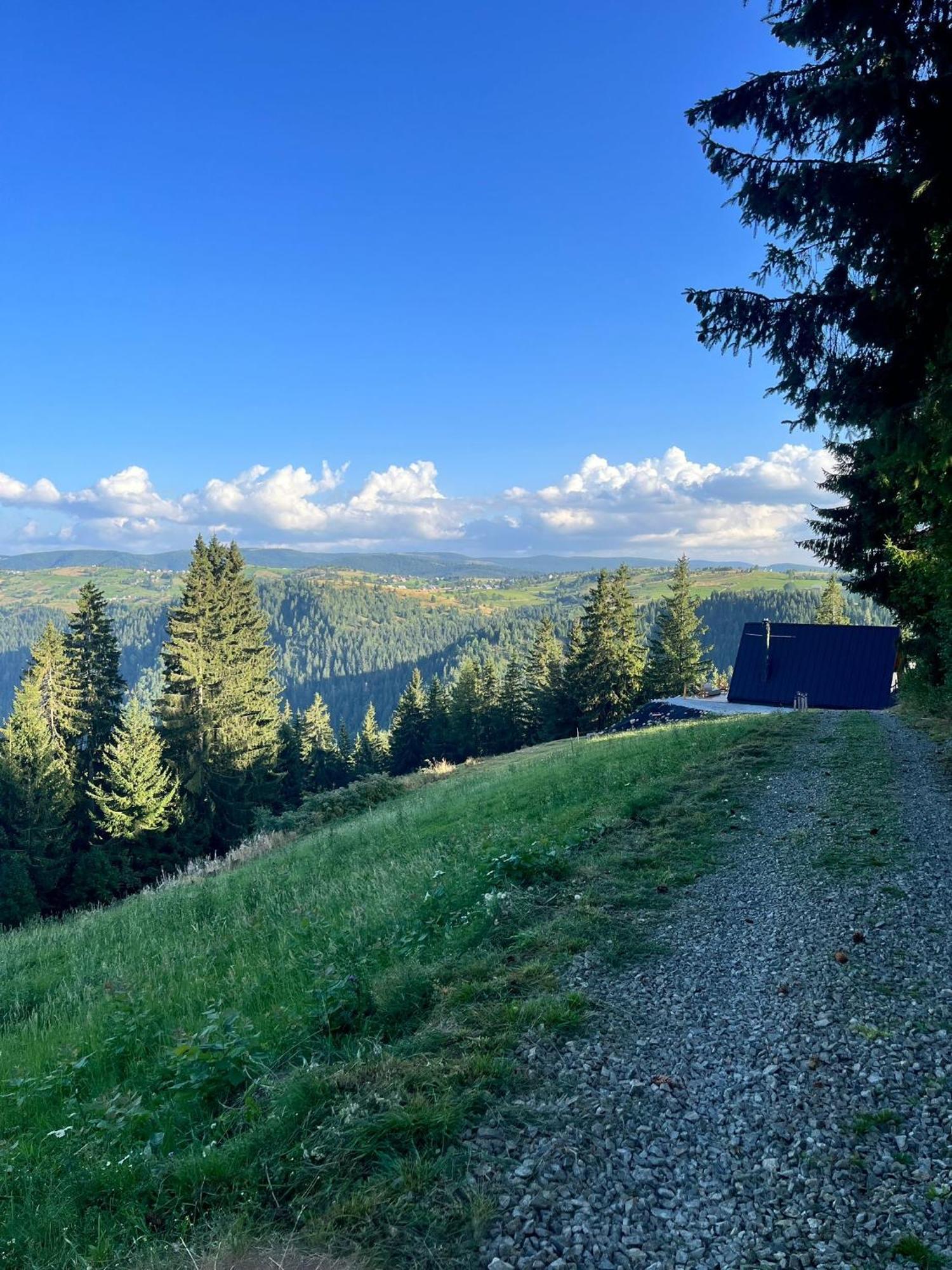 La Koltau A-Frame Hotell Mărişel Eksteriør bilde